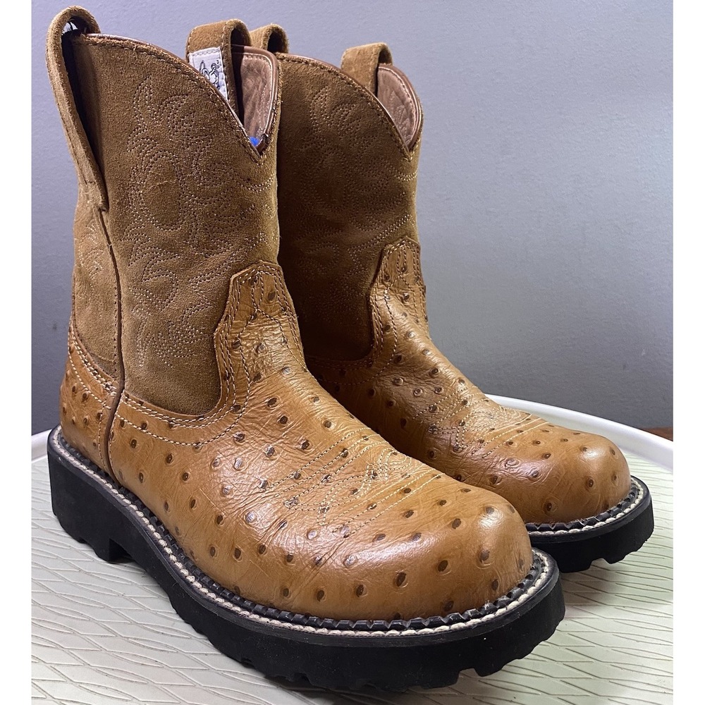 Ariat Tan Ankle Boots